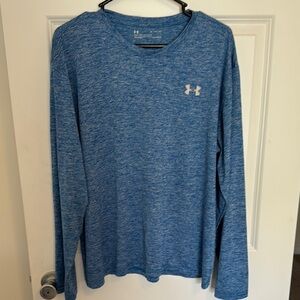 Under Armour Blue Long Sleeve Performance Tee